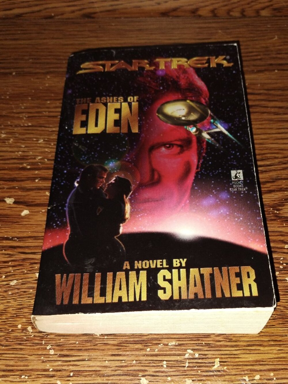 Star Trek - The Ashes of Eden Paperback book ((1996, William Shatner)